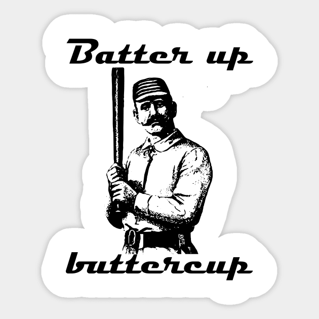 Batter up Sticker by oscargml